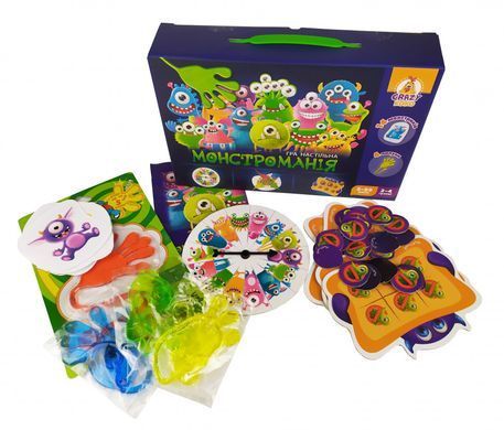 Детская настольная игра "Монстромания" от 5 лет Vladi Toys