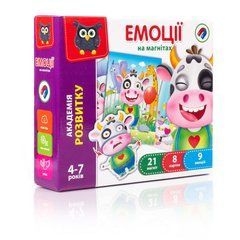 Игра настольная магнитная "Эмоции" Vladi Toys