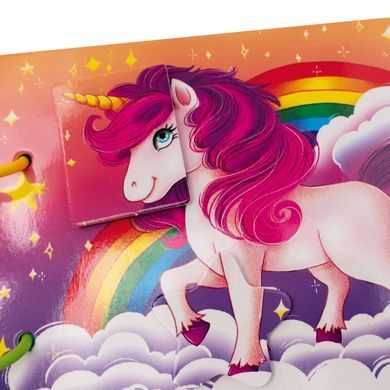 Гра розвиваюча Vladi Toys з липучками. "Бізі бук. Для дівчат"