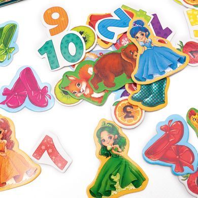 Гра розвиваюча Vladi Toys з липучками. "Бізі бук. Для дівчат"