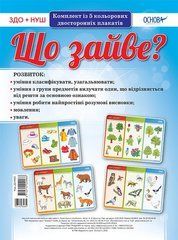 Комплект плакатів "Що зайве?"