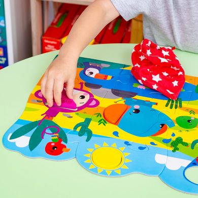 Пазлы Fisher-Price «Maxi puzzle & wooden pieces» (укр)