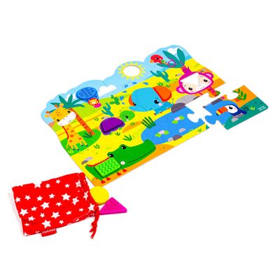 Пазлы Fisher-Price «Maxi puzzle & wooden pieces» (укр)