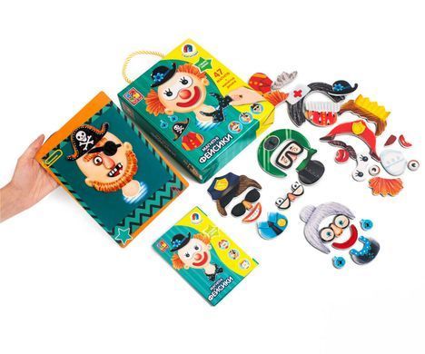Магнитная игра "Фейсики" Vladi Toys