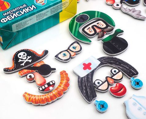 Магнитная игра "Фейсики" Vladi Toys