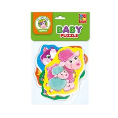 Дитячі пазли Baby puzzle "Мама і малюк" Vladi Toys
