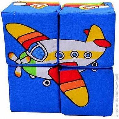 Розвиваюча Іграшка Розумна Іграшка М'які кубики «Техніка»