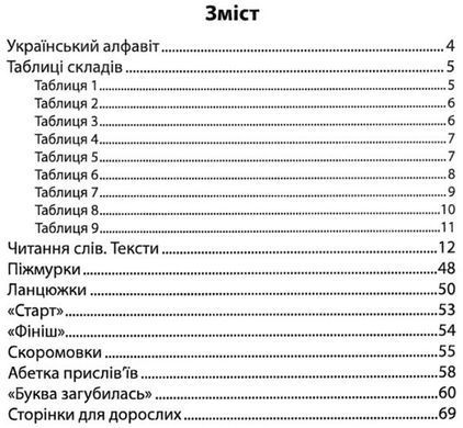 Читайлик-помічник 1 клас. Свистак Оксана