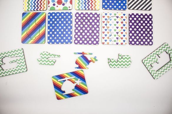 Досочки Сегена. Транспорт 18 фігур